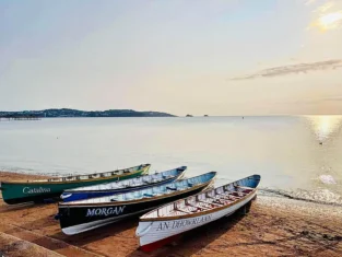 Boscastle and Crackington Gig Club portrait of members